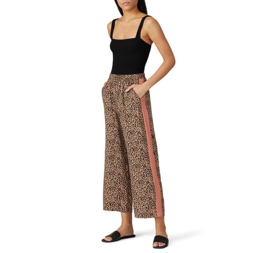 BB Dakota Cats Out Of The Bag Leopard Pants Size S